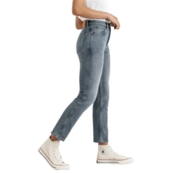 DUER Midweight Denim High Rise Straight Pant - Women's -Togs Lane Sales Store 1115597 800 auto