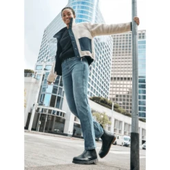 DUER Midweight Denim High Rise Straight Pant - Women's -Togs Lane Sales Store 1115600 800 auto