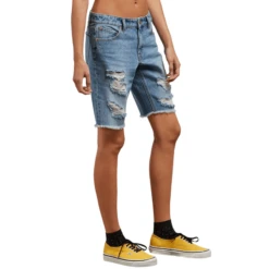 Volcom Super Stoned Denim Bermuda Short - Women's -Togs Lane Sales Store 1169816 800 auto