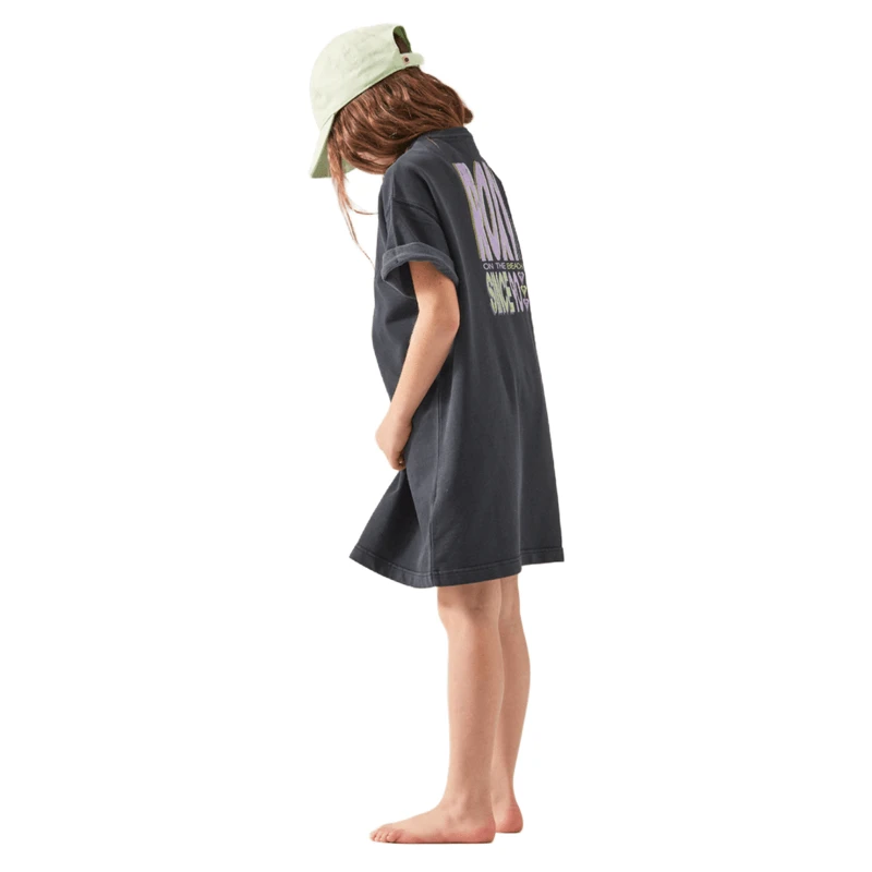 Roxy You Rock My World Oversized Sweatshirt Dress - Girls' 7 Roxy You Rock My World Oversized Sweatshirt Dress - Girls' - Image 7