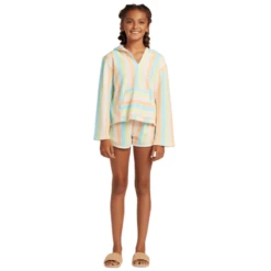 Roxy The Rainbow Climb Poncho Hoodie - Girls' -Togs Lane Sales Store 1285113 800 auto