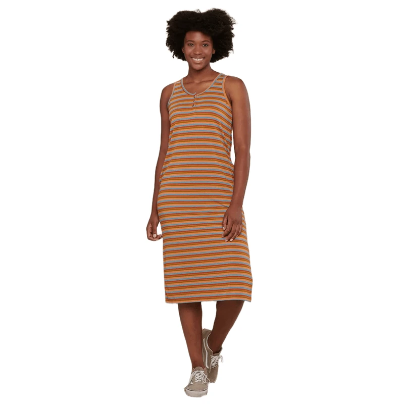Toad&Co Piru Henley Midi Tank Dress - Women's 1 Toad&Co Piru Henley Midi Tank Dress - Women's