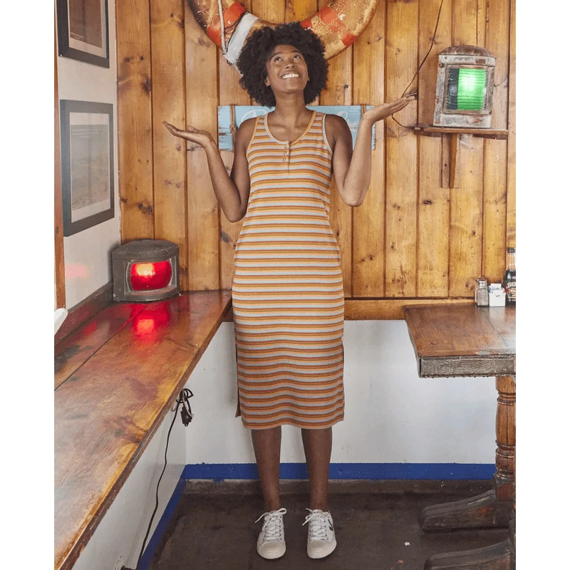 Toad&Co Piru Henley Midi Tank Dress - Women's 3 Toad&Co Piru Henley Midi Tank Dress - Women's - Image 3